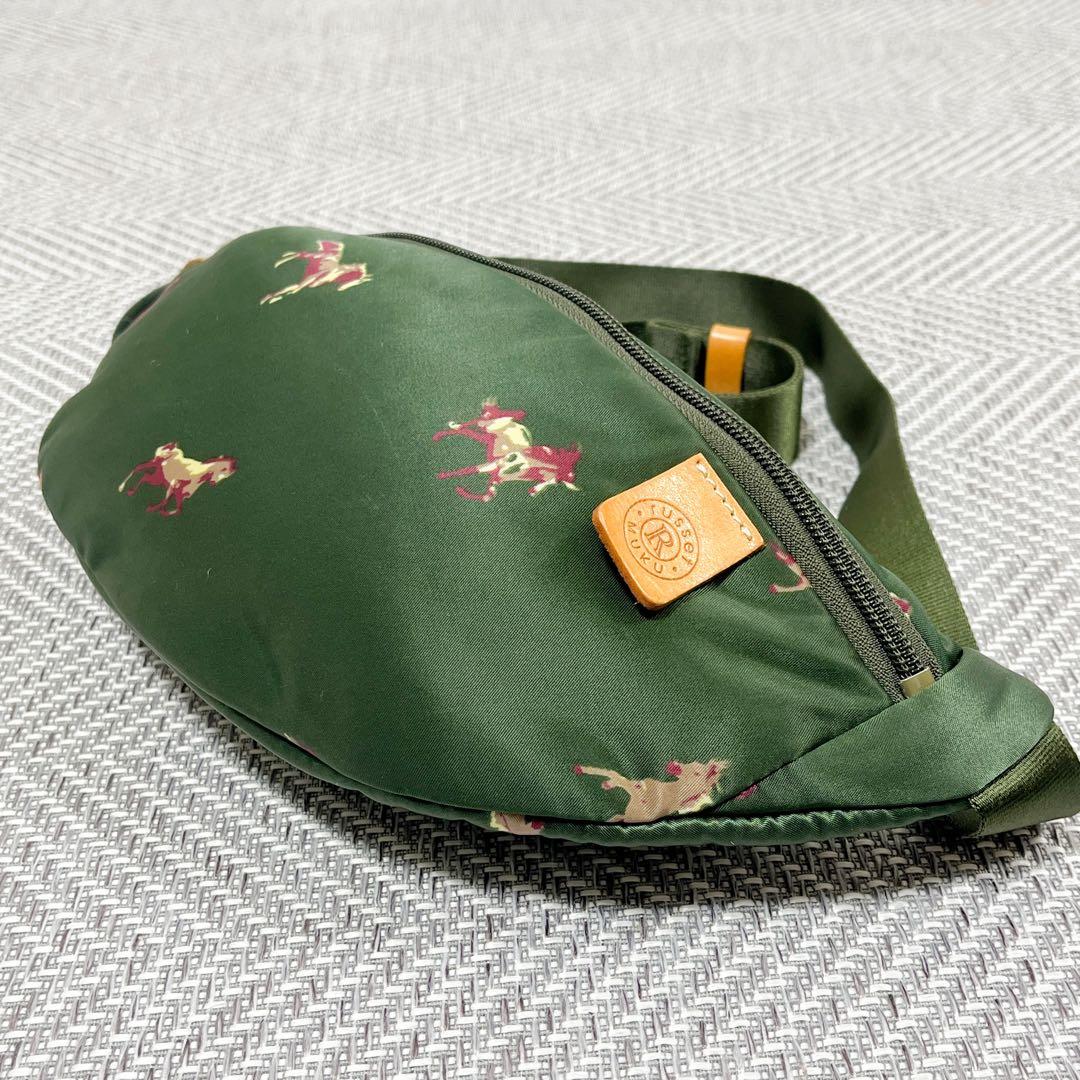 極美品✨ラシット Woodlander 馬柄 ボディバッグ ウエストポーチ
