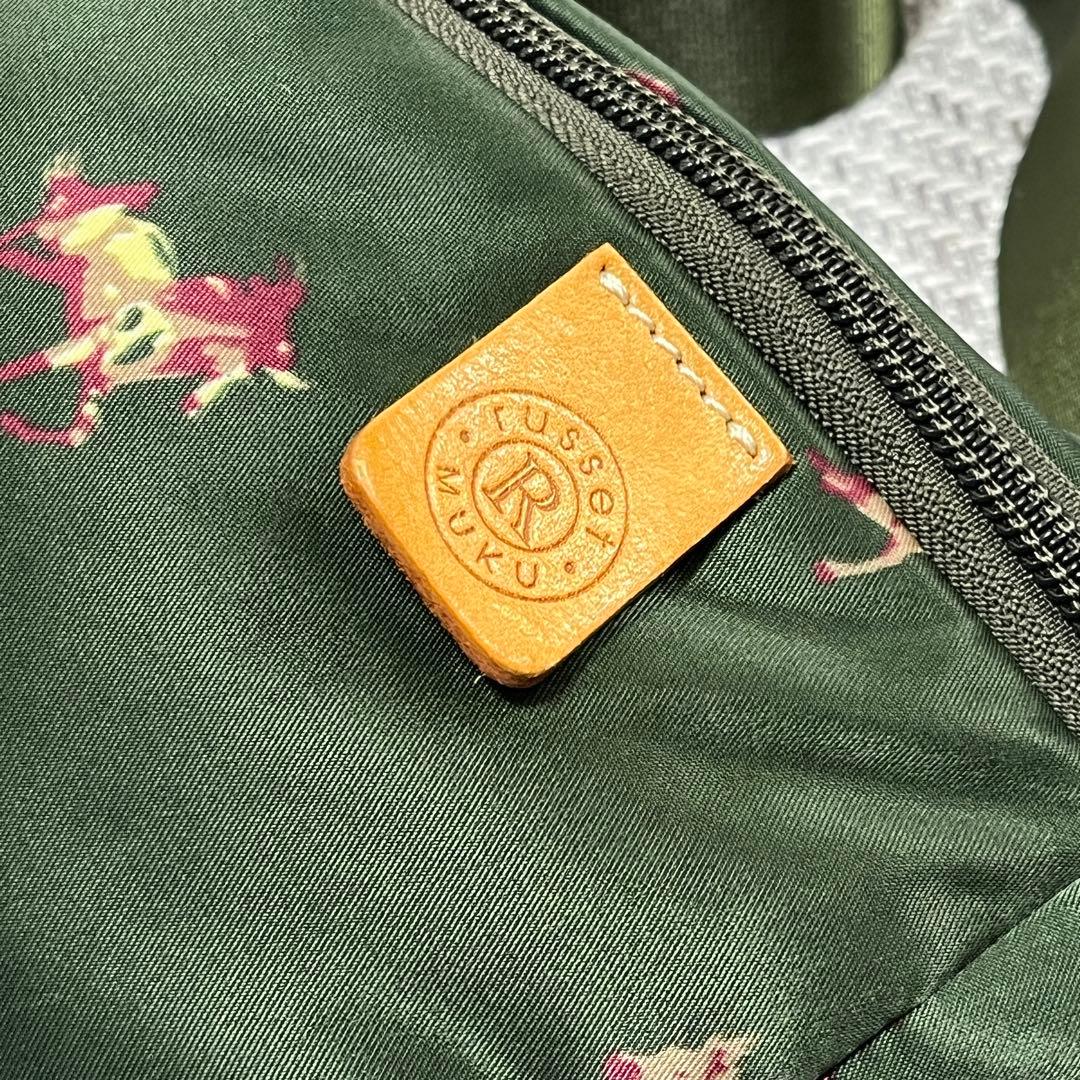 極美品✨ラシット Woodlander 馬柄 ボディバッグ ウエストポーチ