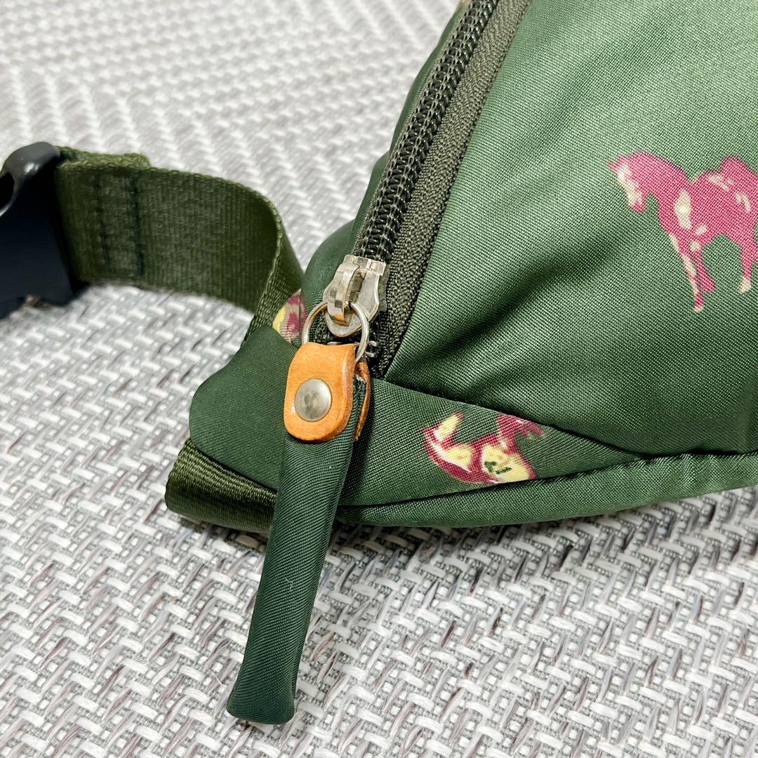極美品✨ラシット Woodlander 馬柄 ボディバッグ ウエストポーチ