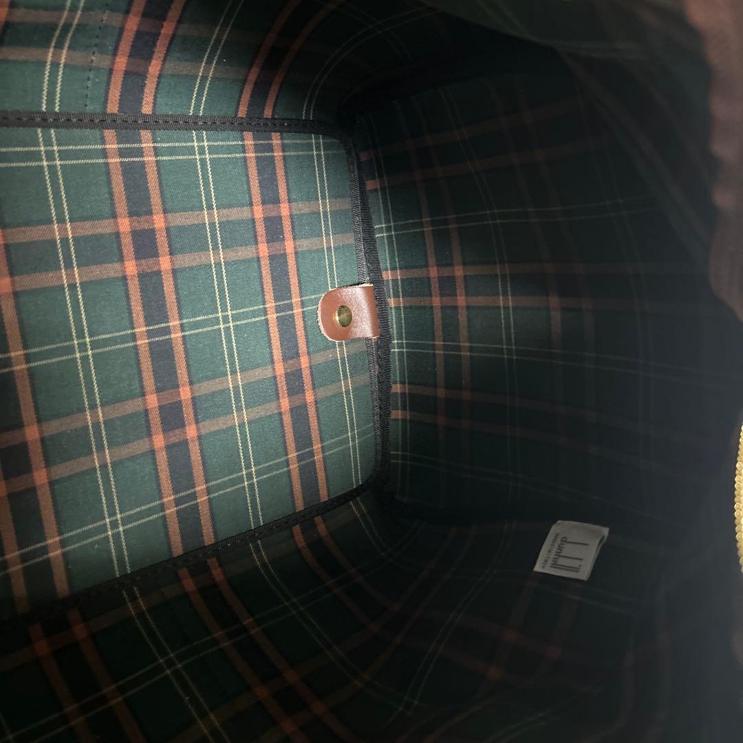 新品未使用　ダンヒル　dunhill ボストンバッグ　レザー　大容量