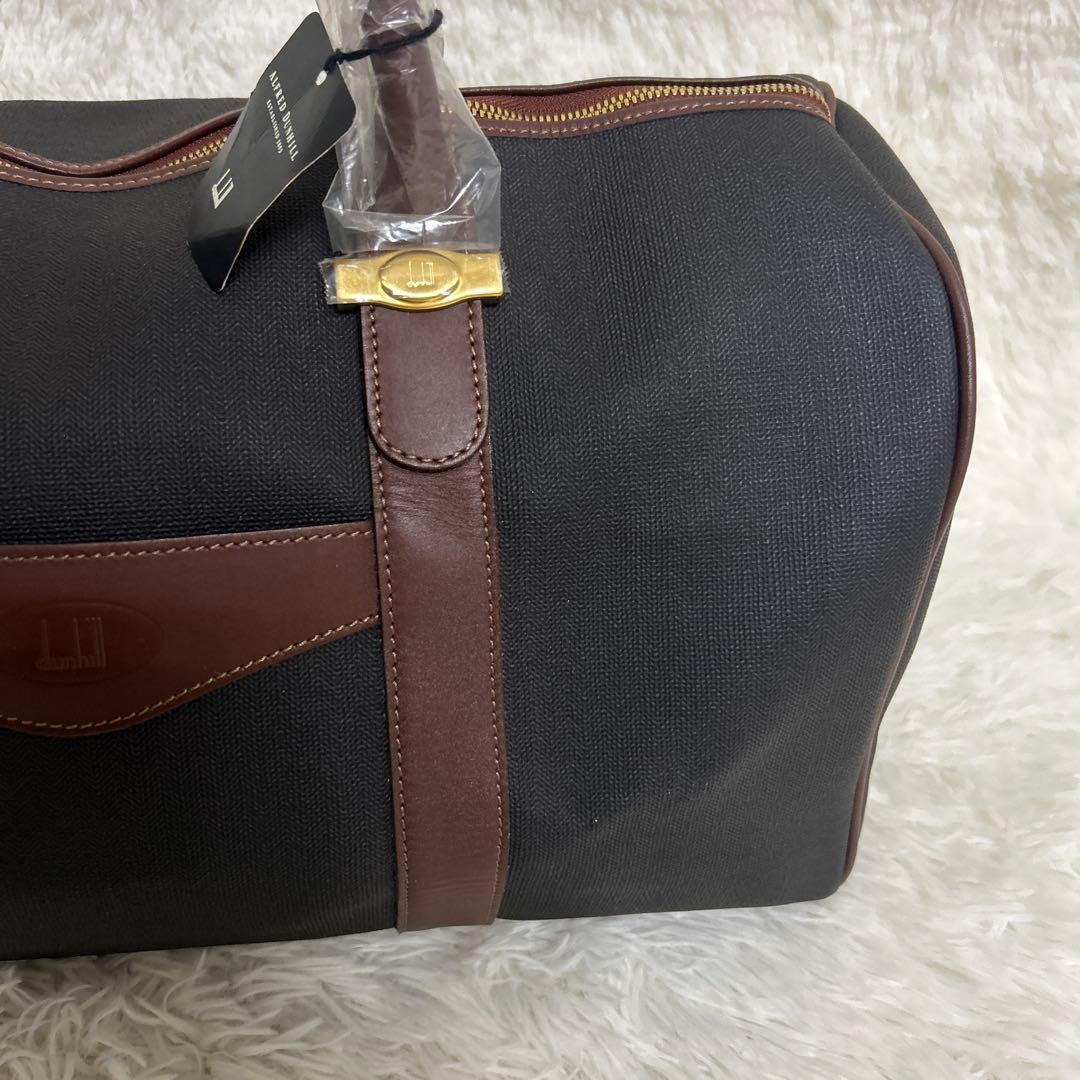 新品未使用　ダンヒル　dunhill ボストンバッグ　レザー　大容量