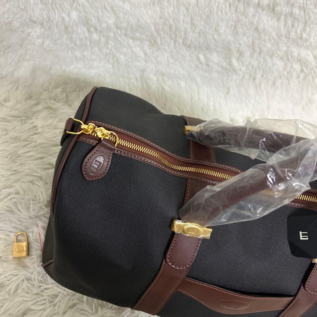 新品未使用　ダンヒル　dunhill ボストンバッグ　レザー　大容量