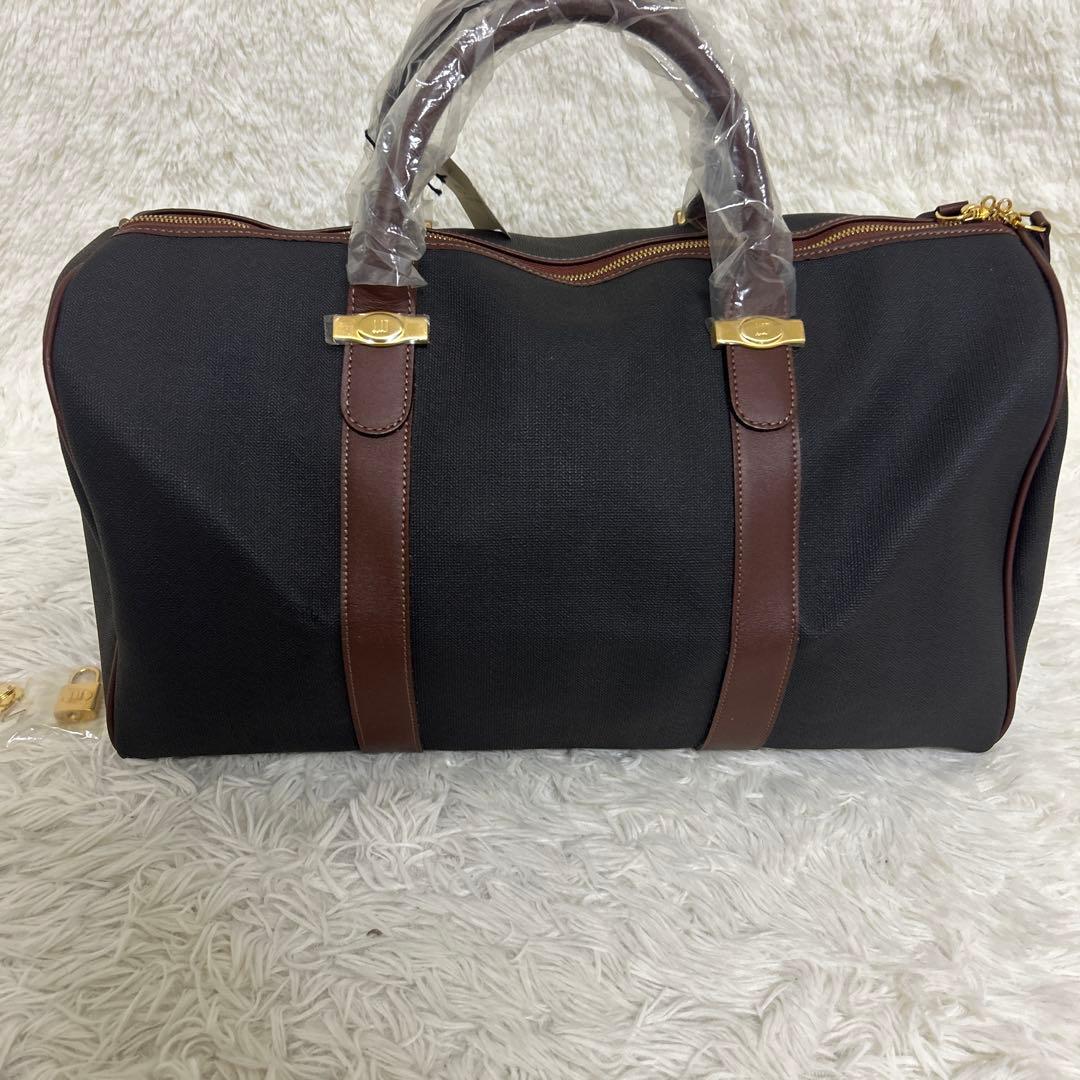 新品未使用　ダンヒル　dunhill ボストンバッグ　レザー　大容量