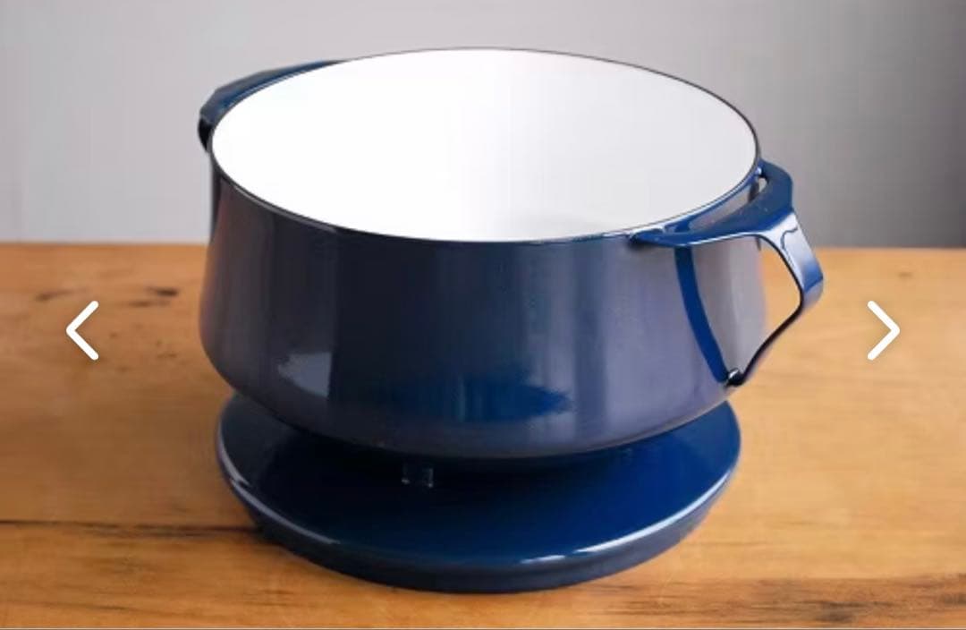 ★DANSK♬ホーロー両手鍋18cm★新品未使用