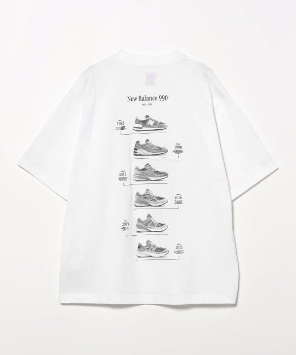 ニューバランス×BEAMS別注 Washed graphic T-shirts