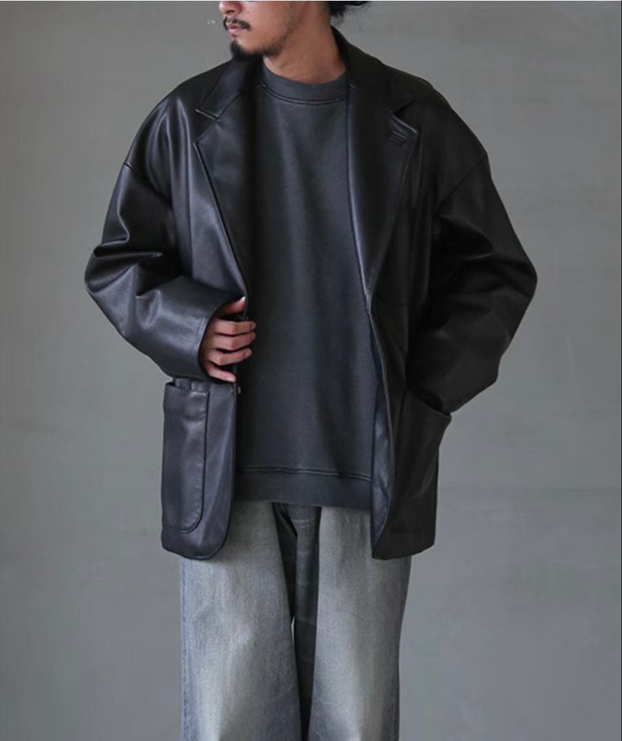 Cob　YOKO SAKAMOTO LEATHER JACKET 牛革