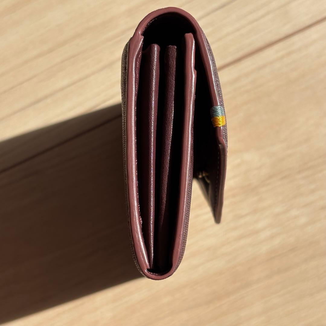Paul Smith ハイライトステッチ 名刺入れ　ダークパープル