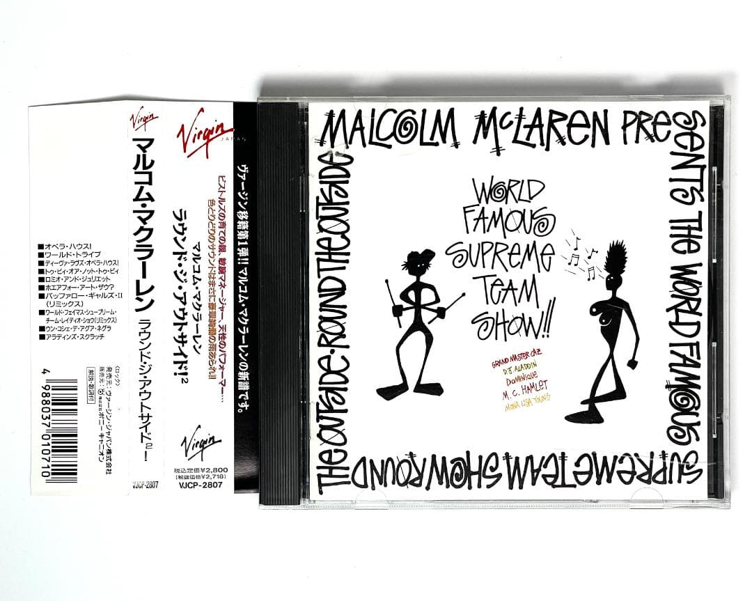 ♪ Malcolm McLaren 国内盤CD2枚セット 帯付