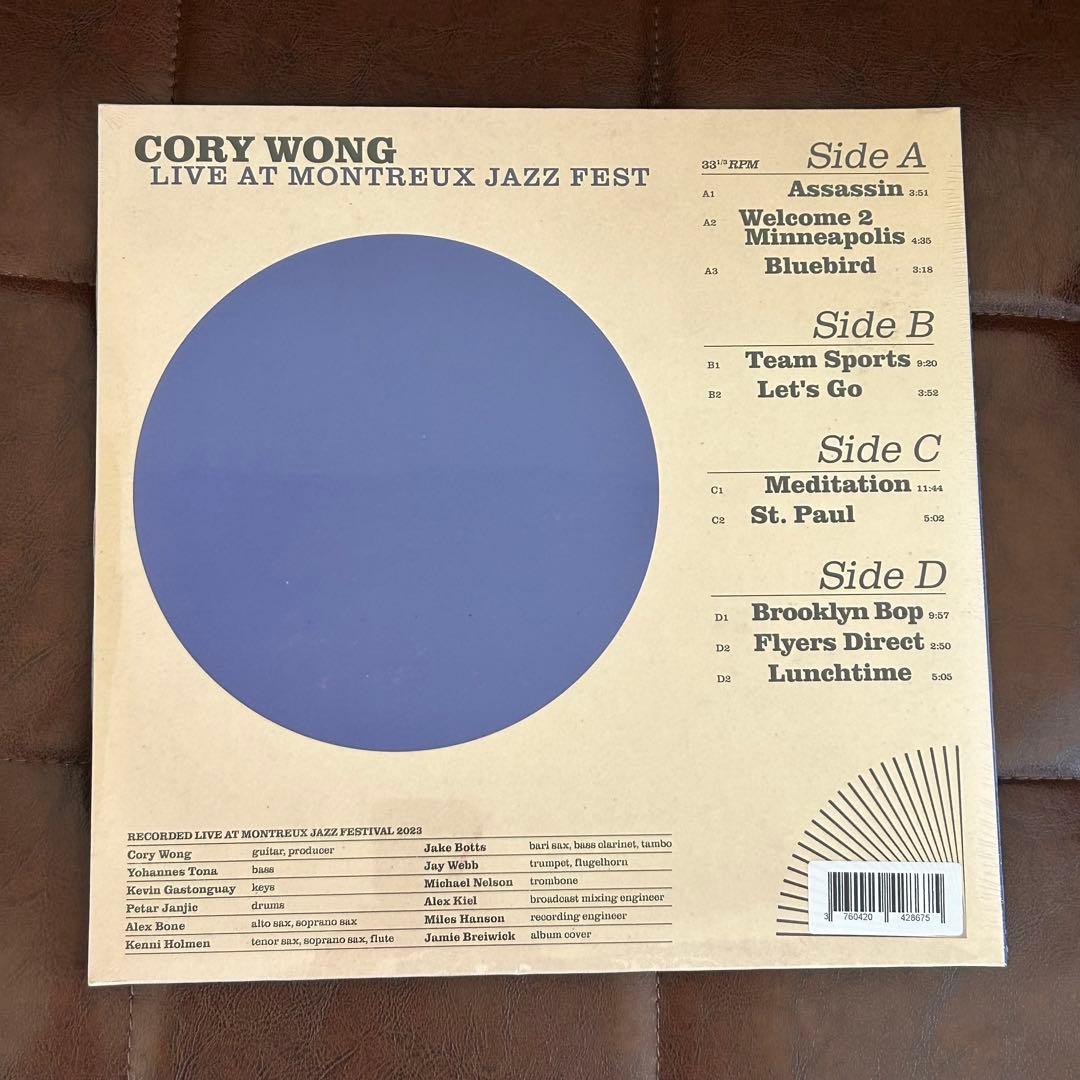 洋楽 Cory Wong Live at Montreux Jazz Fest LP