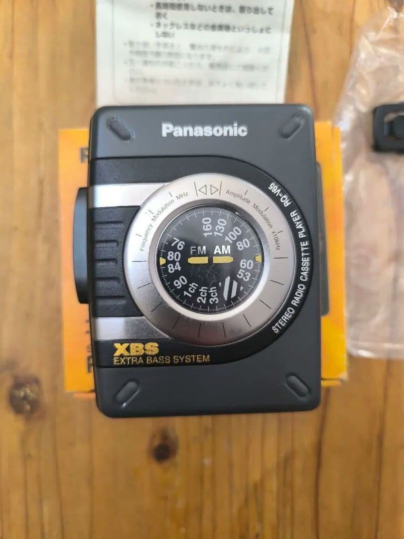 Panasonic RQ-V65-K カセットプレーヤー(ジャンク)