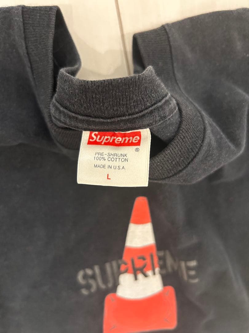 【希少】98'sSupremeTee ''Cone'' シュプリーム　L コーン