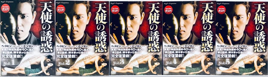天使の誘惑　【全10巻】　レンタル版DVD 全巻完結セット　韓国ドラマ