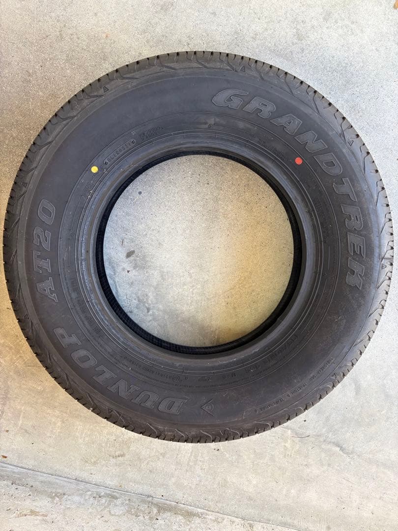 新車外し ダンロップ 195/80R15 ジムニー シエラ　2024年