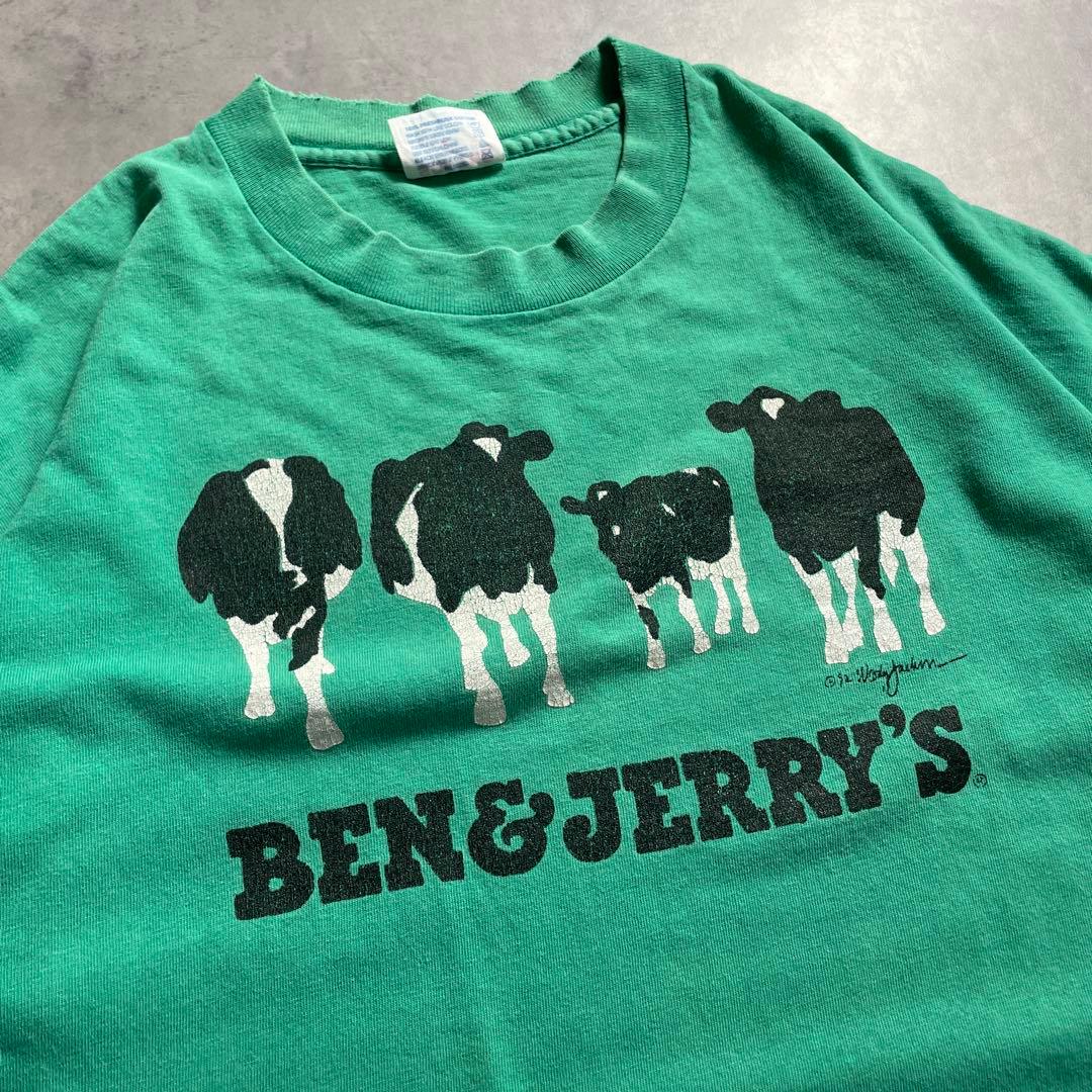 90s USA製 BEM&JERRY'S vintage あいみょん着用Tシャツ