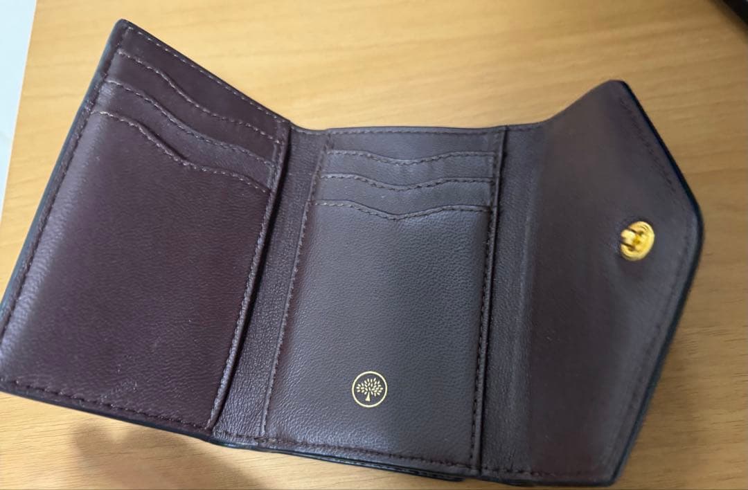 Mulberry フォールデッド プレススタッズ マルチカード ウォレット 箱有
