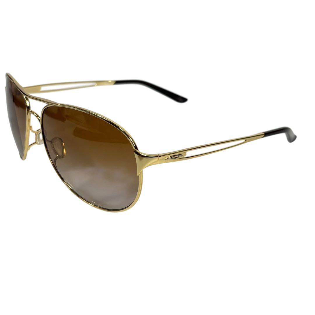 オークリー OAKLEY カヴェット Caveat サングラス ゴールド 茶