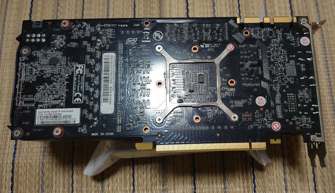 Palit GeForce GTX 1070 Ti 8GB 動作未確認
