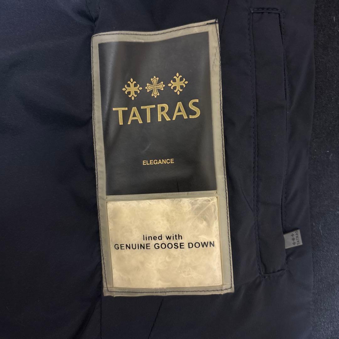 TATRAS ネイビー ロングコート