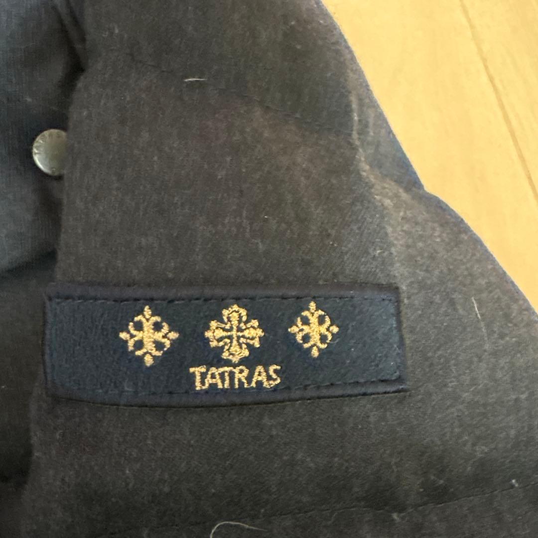 TATRAS ネイビー ロングコート