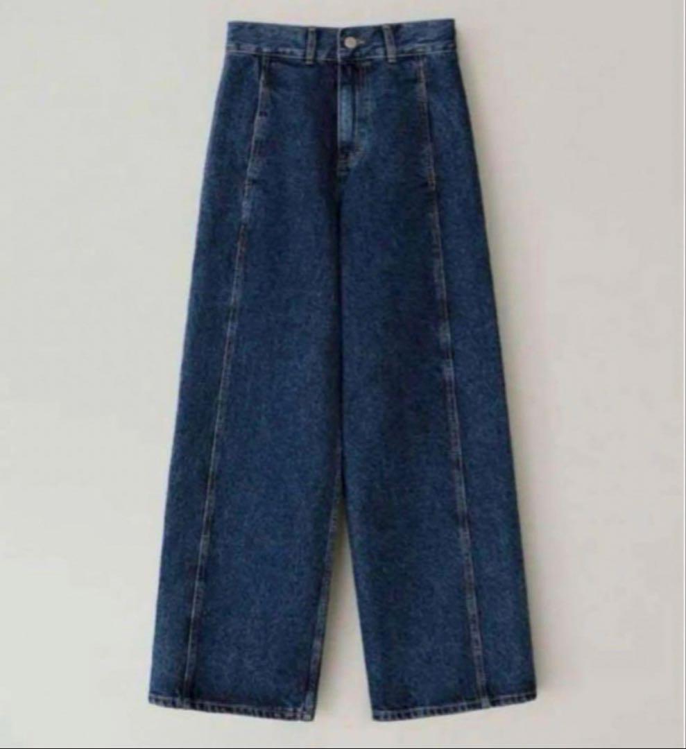 完売商品　OHOTORO Curve Wide Jeans S long