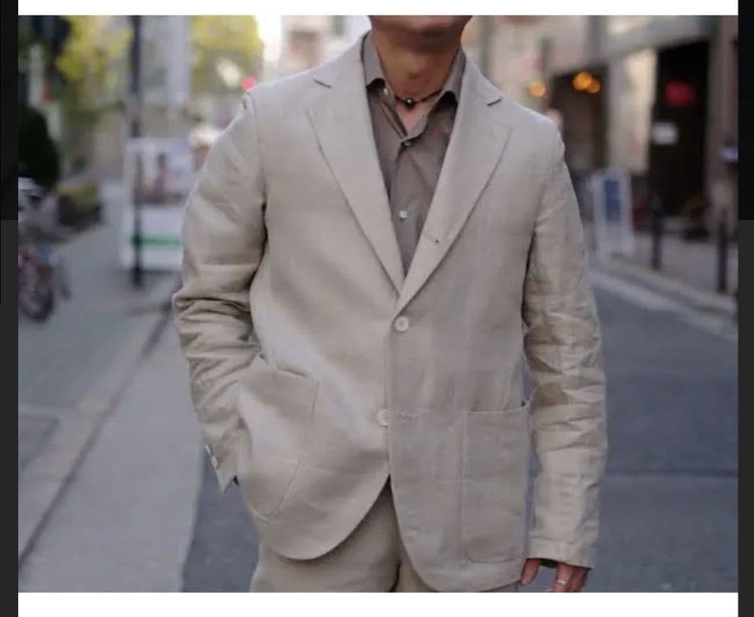 ジャケット・アウター AURALEE 18SS LINEN GABARDINE JACKET 5
