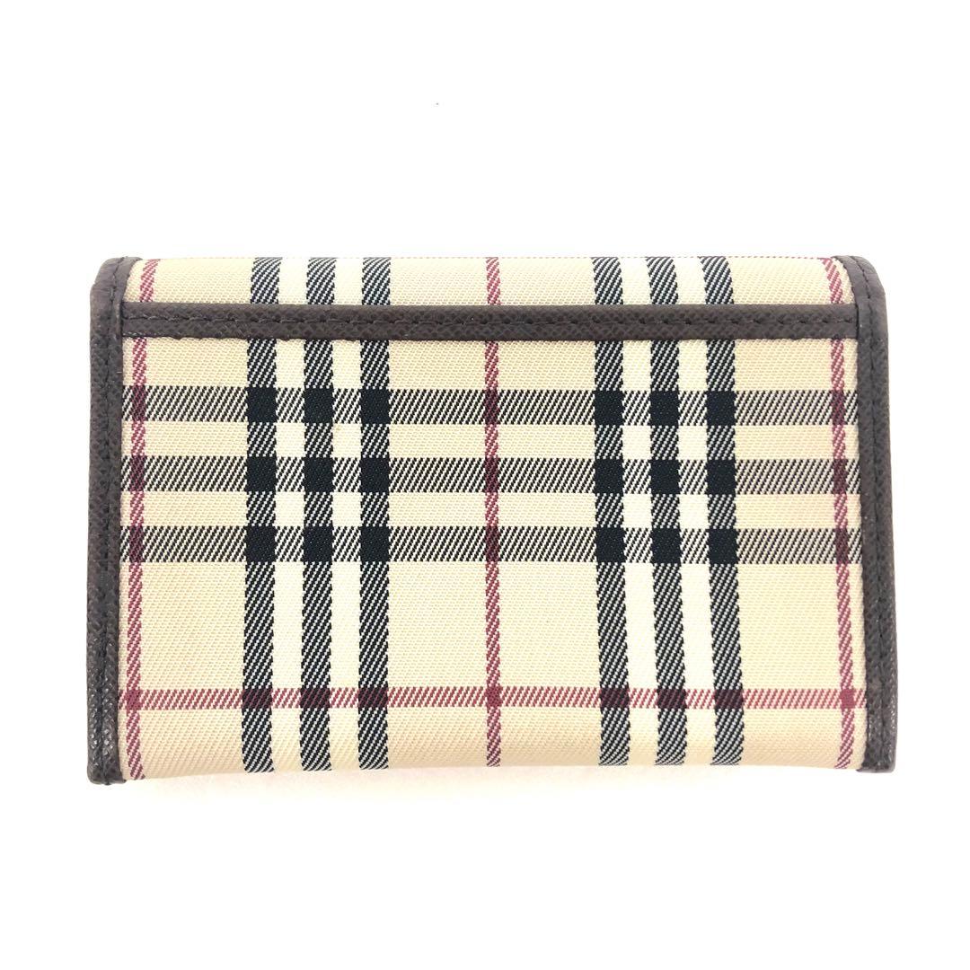 M02/003 BURBERRY バーバリー ノバチェック カード入れ 名刺入れ