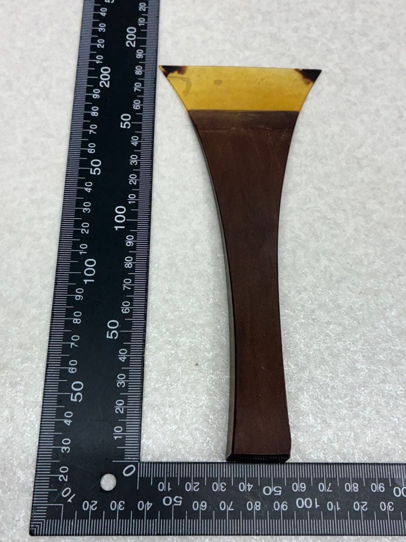 Z003）高級　天然素材　本鼈甲　べっこう　三味線　バチ　撥　和楽器　弦楽器