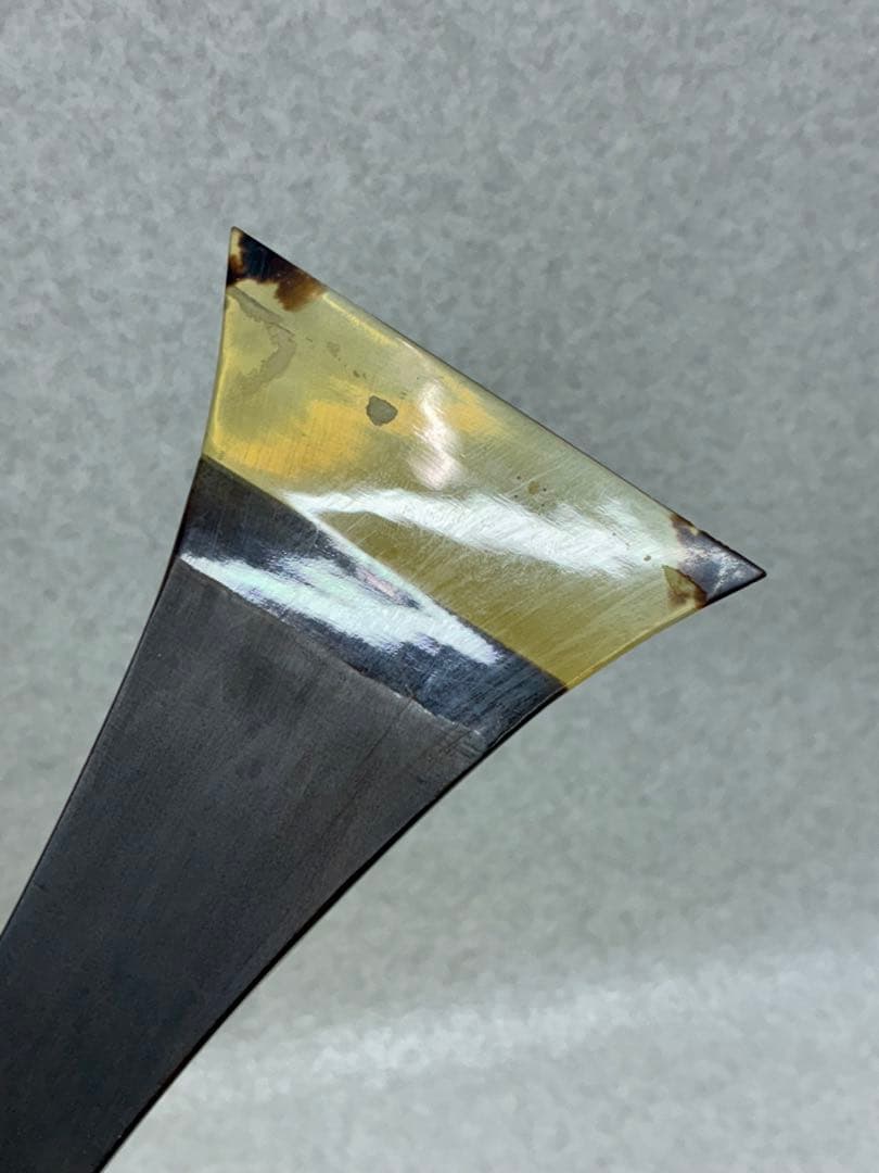 Z003）高級　天然素材　本鼈甲　べっこう　三味線　バチ　撥　和楽器　弦楽器