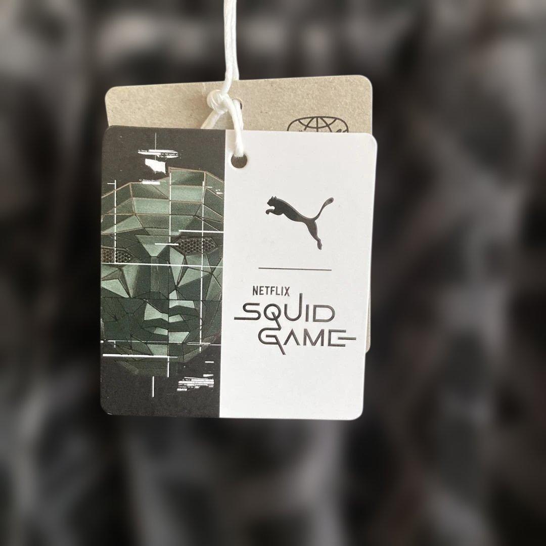 PUMA SQUID GAME(イカゲーム)ベロアジャージ・トラックパンツL