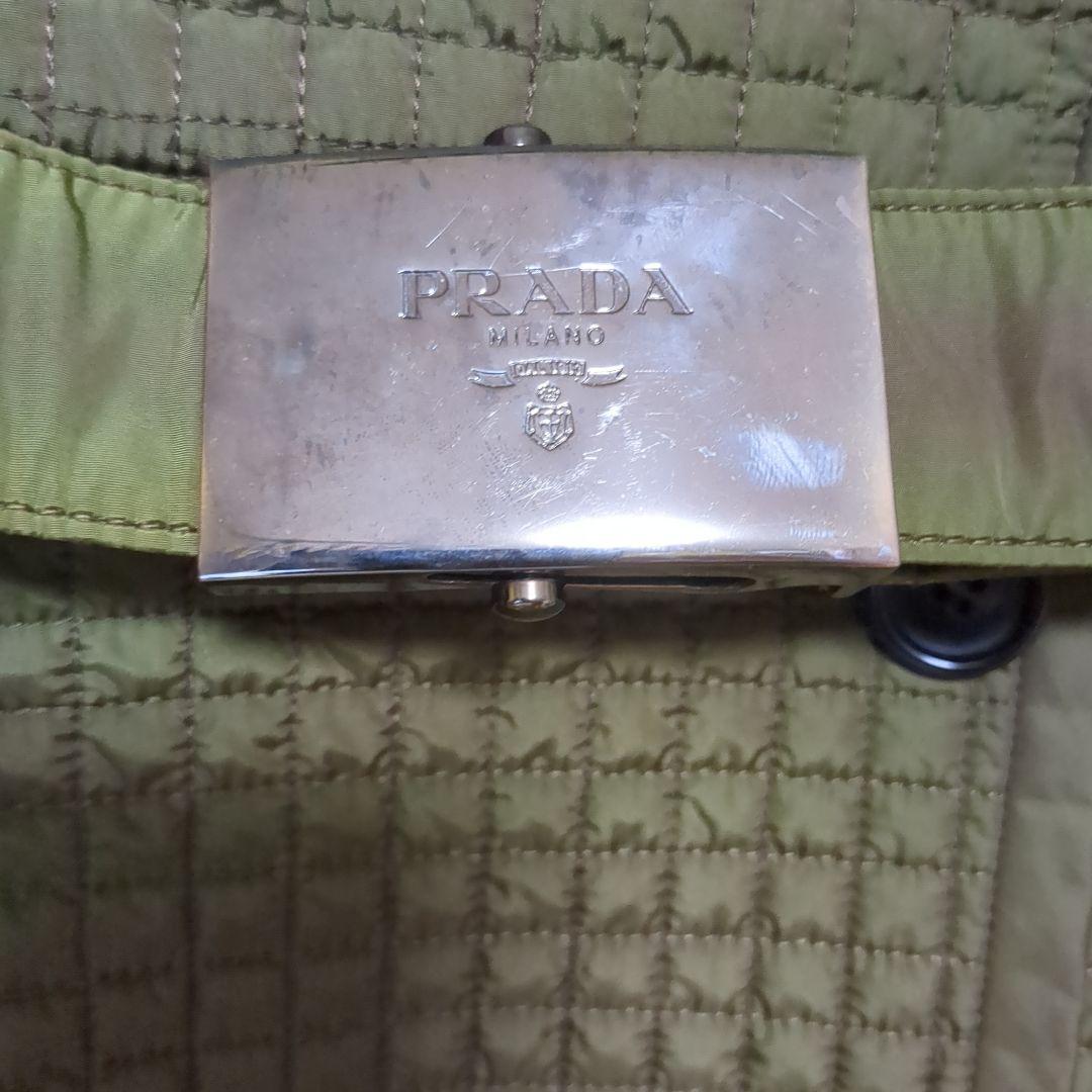 てぃぴ PRADA オリーブグリーン トレンチコート