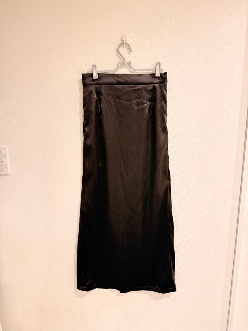 値下げ 完売カラー GALLARDAGALANTEストレッチサテンタイトスカート