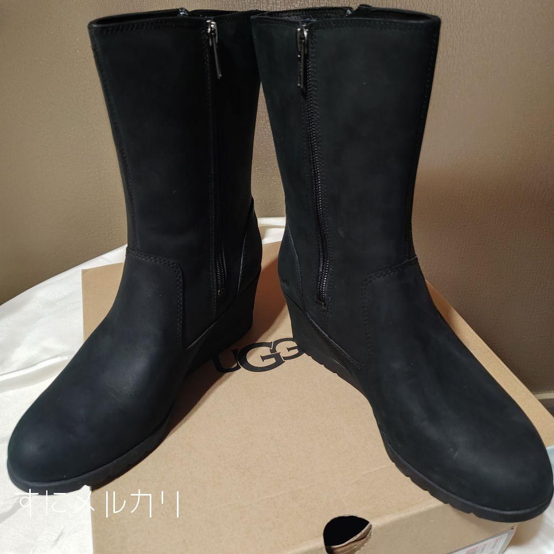 UGG Joely ウェッジレザーブーツ 〝値下げしました〟