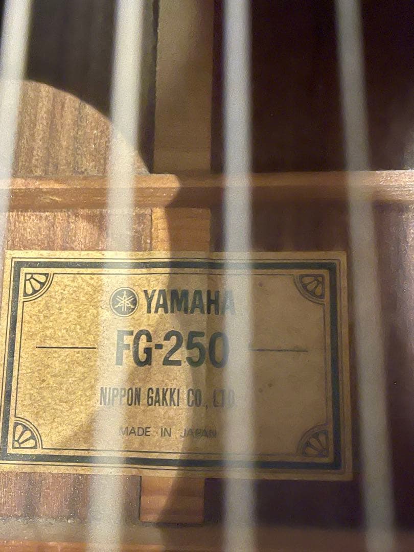 YAMAHA ヤマハ FG-250 アコースティック ギター　楽器