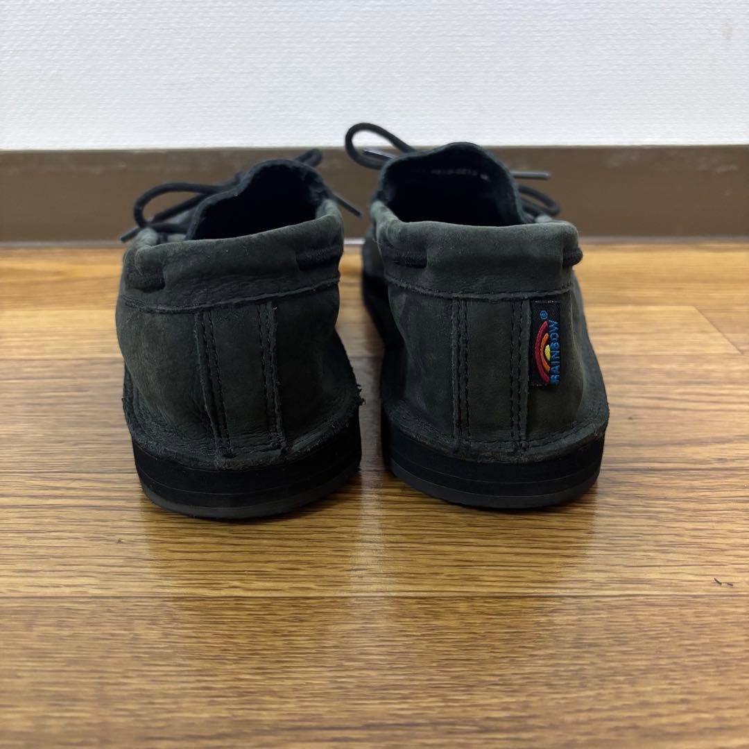 【極美品】レインボーサンダル　ローファー　ブラック