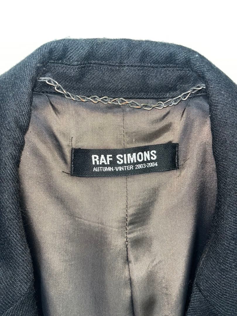 最終お値引き価格/RAF SIMONS/ラフシモンズ/ウールテーラードジャケット
