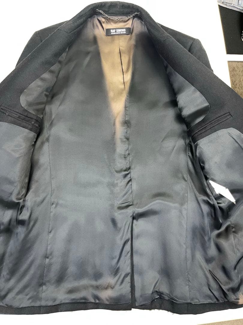 最終お値引き価格/RAF SIMONS/ラフシモンズ/ウールテーラードジャケット