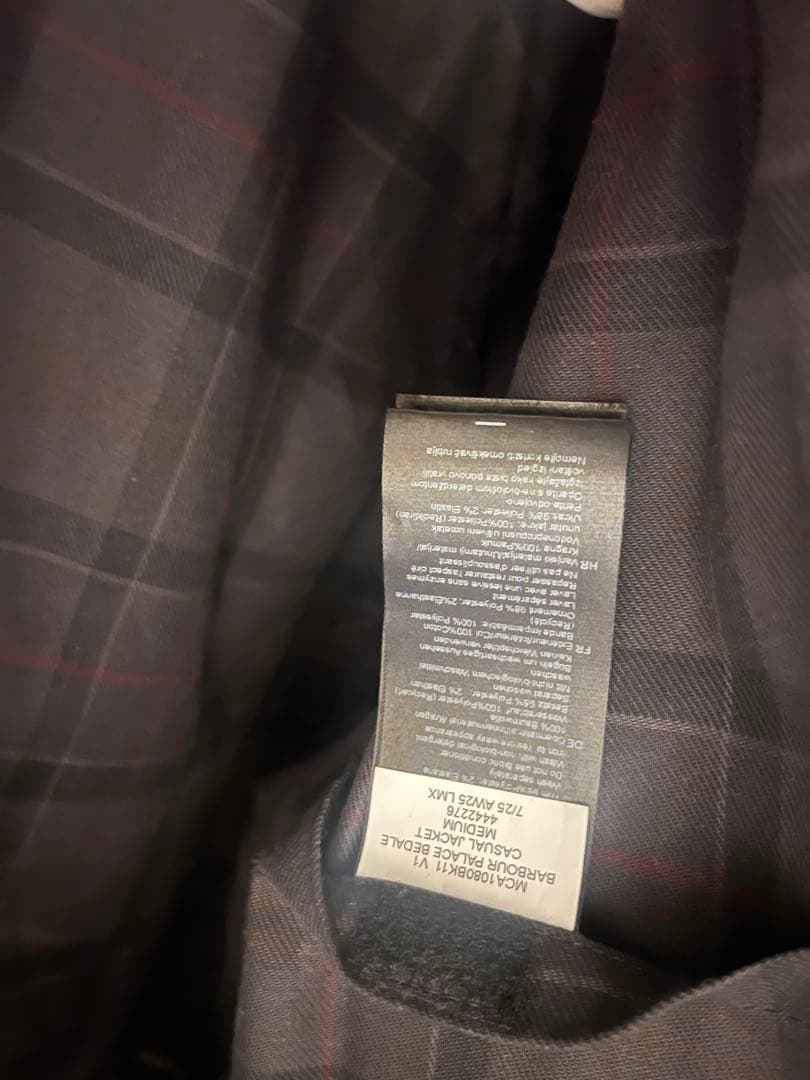 PALACE BARBOUR BEDALE M パレス バブアー