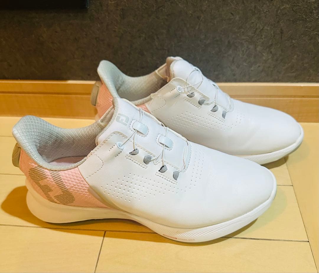 FootJoy ゴルフシューズ ホワイト/ピンク