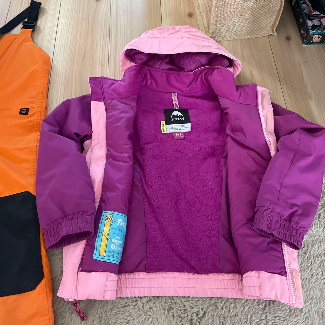 Burton キッズ　スノーウェア　5/6 100〜120