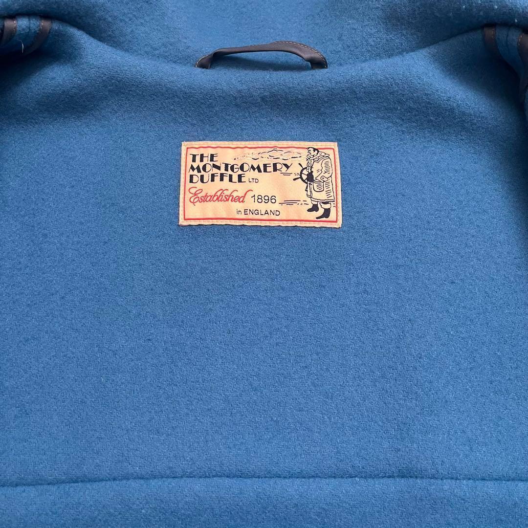 23AW MONTGOMERY Kennington ダッフルコート M ブルー