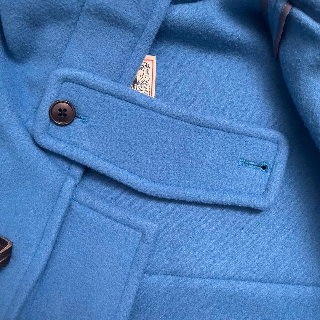 23AW MONTGOMERY Kennington ダッフルコート M ブルー