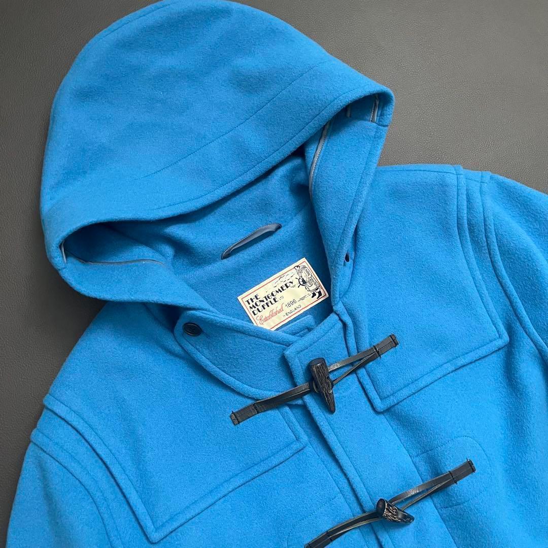 23AW MONTGOMERY Kennington ダッフルコート M ブルー