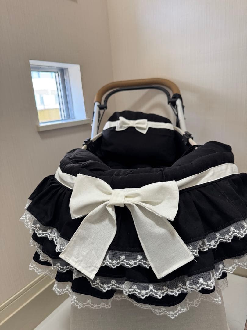 梅♡ちよ　3点set コンフォーター　カートクッション