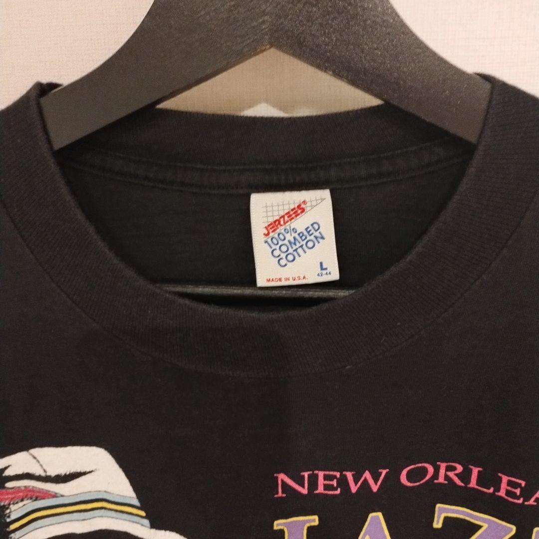 ユ*タ様 New Orleans Jazz 1990 Tシャツ Lサイズ