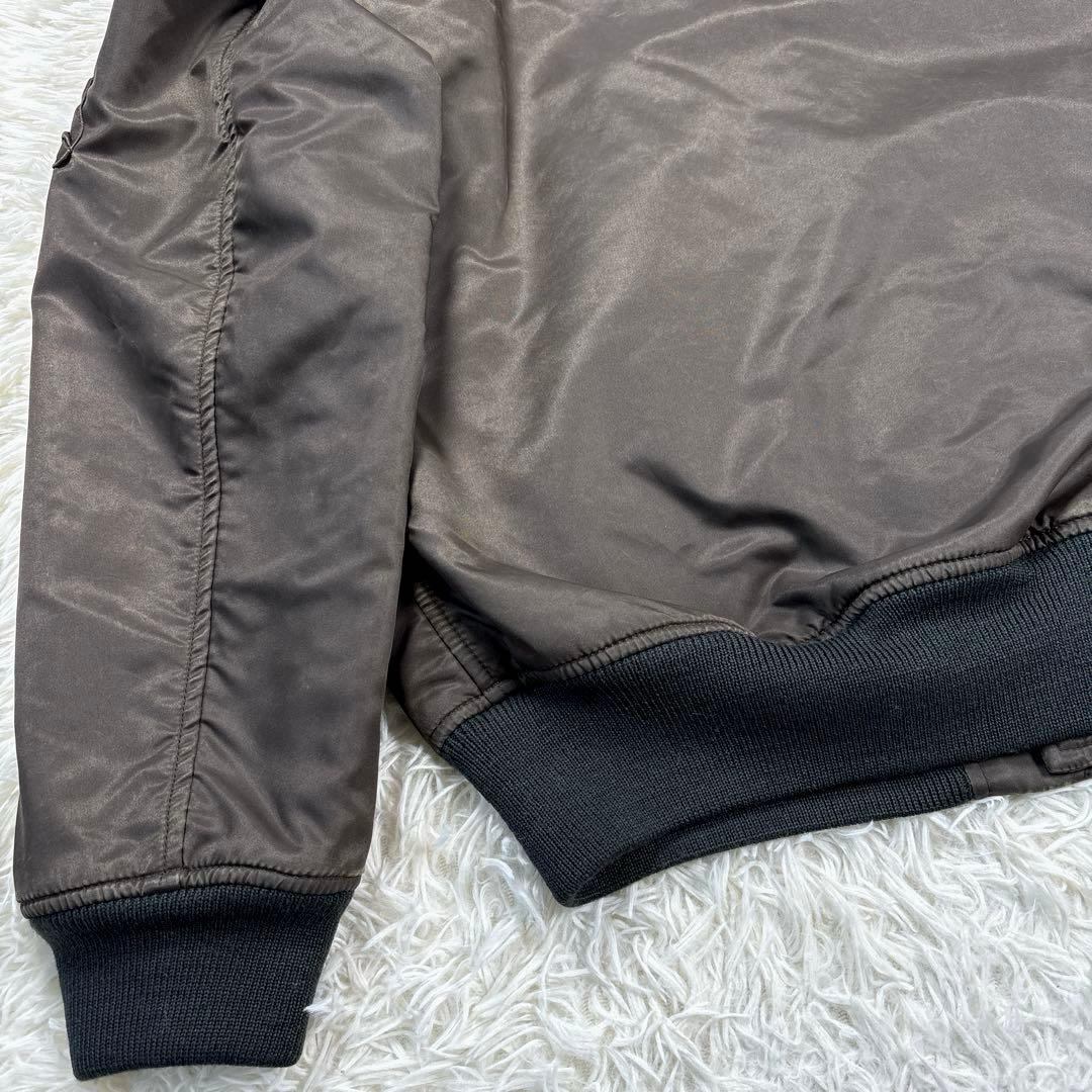 ✨XL・MA-1✨ラルフローレン　フライトジャケット　ヴィンテージ加工　ワッペン