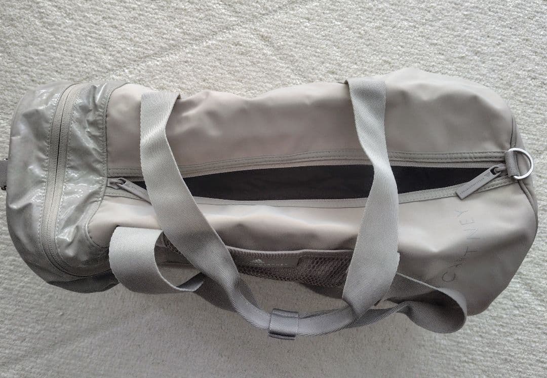STELLA McCARTNEY adidas ボストンバッグ グレージュ