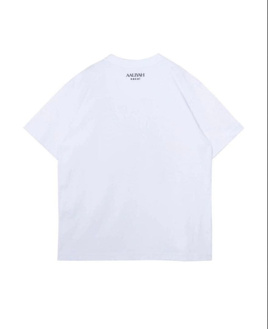 白1 sacai Aaliyah Print T-Shirt 野村訓市 Tシャツ