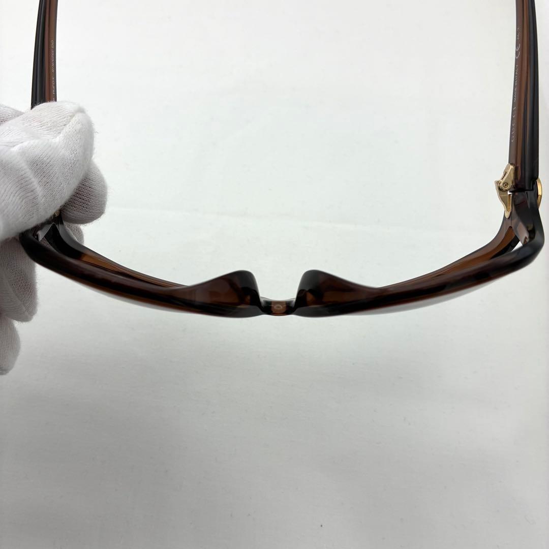 【美品】グッチ サングラス ブラウン インターロッキング ハート GG 3525