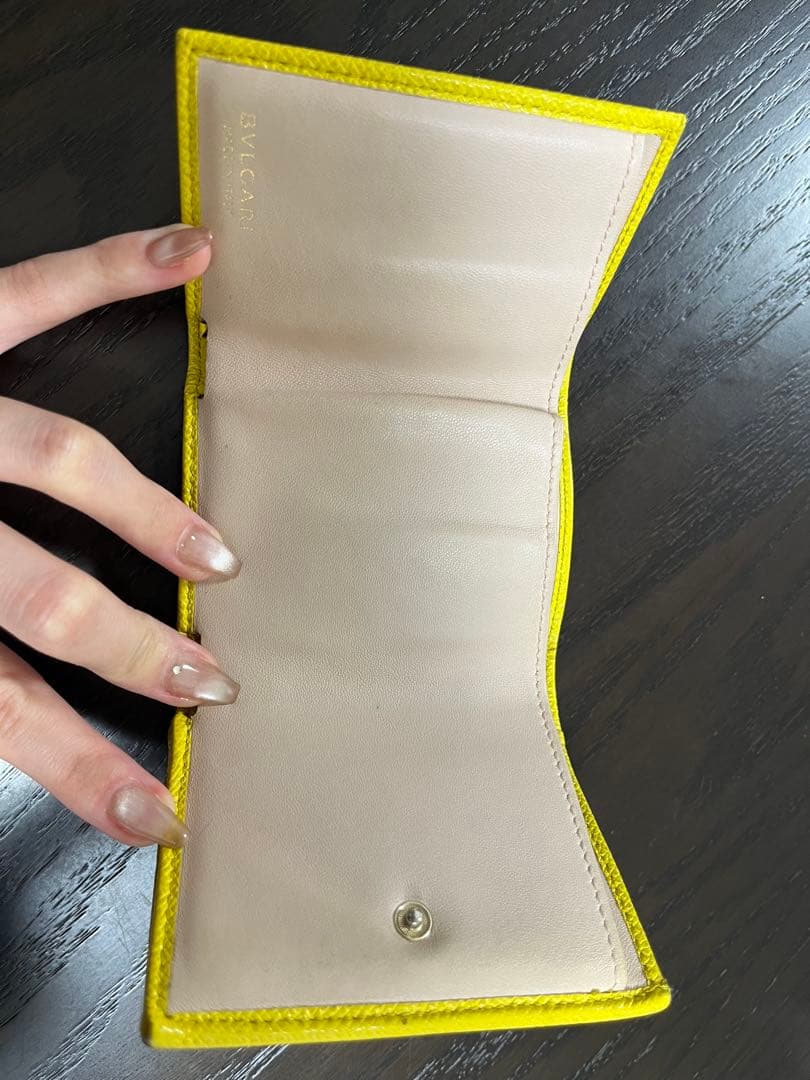 ブルガリ 三つ折り財布