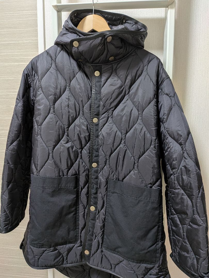 【期間限定価格】DIESEL ブラック モッズコートキルティングライナー付き